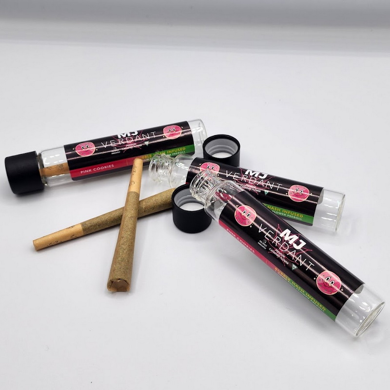 Pink Cookies Bubble Hash Infused Pre Roll Mj Verdant